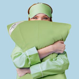 Perna Nature 37x37 Verde Hipoalergenica Din Bambus Cu Umplutura 100% Fibra de Bambus Si Bilute Siliconice - imagine 11