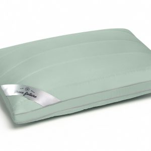 Perna Nature 60x60 cm Sage din Bambus Hipoalergenic pentru Somn Confortabil - imagine 3