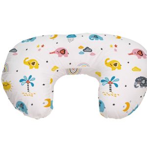 Perna pentru alaptat CloseToMe Jollie Olliphant 158 cm, ergonomica, detasabila si lavabila, confortabila pentru mama si bebelus - imagine 3