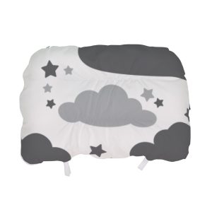 Perna ergonomică pentru gravide și alăptat Clouds 48x34x38 cm - Confort maxim și suport ideal pentru burtică - imagine 6