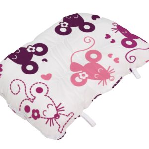 Perna ergonomică Mouse pentru gravide și alăptat 48x34x38 cm, cu față detașabilă și lavabilă, suport confortabil pentru burtică și spate - imagine 5