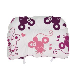 Perna ergonomică Mouse pentru gravide și alăptat 48x34x38 cm, cu față detașabilă și lavabilă, suport confortabil pentru burtică și spate - imagine 7