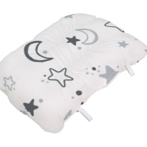 Perna Ergonomică pentru Gravide și Alăptat Nighty Night 48x34x38 cm cu Husa Detașabilă și Lavabilă, Suport Confortabil pentru Burtică și Spate - imagine 6