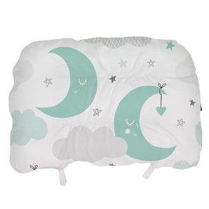 Perna ergonomica pentru gravide si alaptat Over the Moon, Grey, 48x34x38 cm, confort maxim si suport ideal - imagine 6