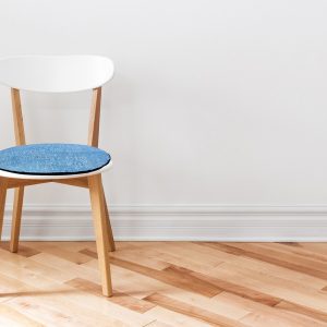 Perna scaun Alcam BlueBlack Ø36 cm, 100% PES, confort pentru interior si exterior - imagine 4