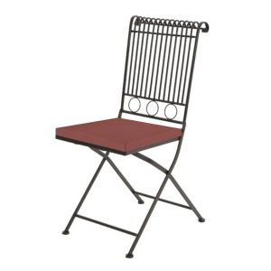 Perna scaun Alcam 40x40x4 cm Soft Grena 100% PES pentru interior si exterior - imagine 2