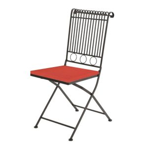 Perna scaun Alcam Soft Orange 40x40x4 cm din PES pentru interior si exterior - imagine 3