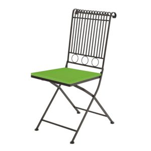 Perna scaun Alcam Verde 40x42x3.5 cm exterior interior 100% PES spuma poliuretanica - imagine 3