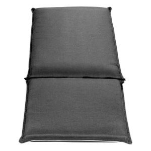 Perna scaun cu spatar Alcam De Luxe antracit 118x48x7 cm 100% PES spuma poliuretanica pentru interior si exterior - imagine 3