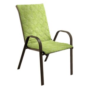 Perna scaun cu spatar Alcam Midsummer 105x48x3 cm microfibra matlasata Green Jeans pentru confort si relaxare in aer liber