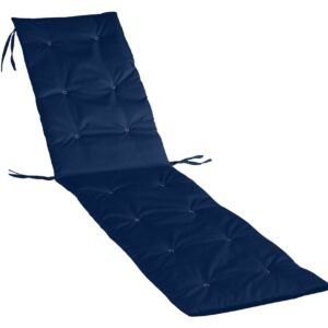 Perna sezlong Alcam Midsummer 195x50x3 cm impermeabil albastru pentru confort la soare - imagine 1