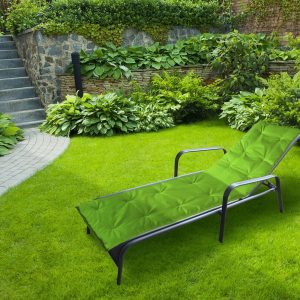 Perna sezlong Alcam Midsummer impermeabilă Verde 195x50x3 cm pentru confort maxim la soare - imagine 3