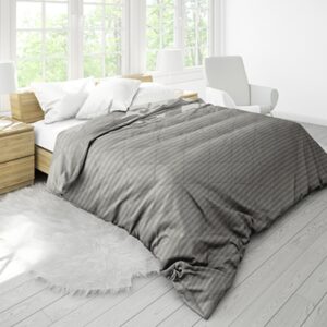 Pilota Alcam Damasc Grey 200x220 cm umplutura bambus 300 g/mp confort si aerisire excelente - imagine 1