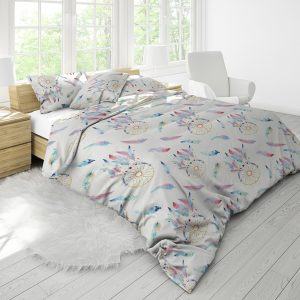Pilota Alcam Dream Catcher 180x200 cm microfibra matlasată ușoară și călduroasă 250g/mp pentru toate anotimpurile - imagine 3