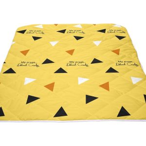 Pilota Alcam Fantasy microfibra matlasata 180x200 cm 250 g/mp usoara si calduroasa pentru toate anotimpurile cu model vibrant - imagine 3