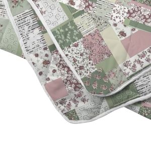 Pilota Alcam Garden 140x200 cm microfibra matlasata 250g/mp design natural confort termic - imagine 3
