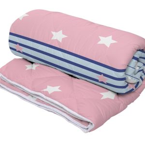 Pilota Alcam Happy 140x200 cm din microfibra matlasata, usoara si calduroasa, 250 g/mp, lavabila, model vesel pentru orice anotimp - imagine 3