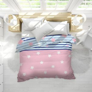 Pilota Alcam Happy 140x200 cm din microfibra matlasata, usoara si calduroasa, 250 g/mp, lavabila, model vesel pentru orice anotimp - imagine 1