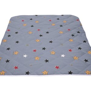 Pilota Alcam Night 200x220 cm microfibra matlasata usoara si calduroasa 250 g/mp cu imprimeu vesel pentru orice anotimp - imagine 2