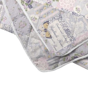 Pilota Alcam Raphaela 140x200 cm microfibra matlasata design natura 250g/mp confort termic - imagine 3