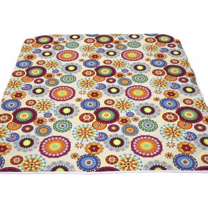 Pilota Caleido 180x200 cm microfibra matlasata 200g/mp umplutura fibra siliconica pentru confort si relaxare - imagine 3