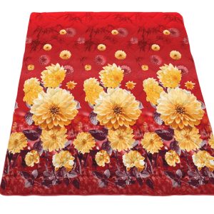 Pilota Cocolino Alcam Armeria 200x220 cm 250g/mp Fleece si Microfibra Rosu pentru Somn Confortabil - imagine 4