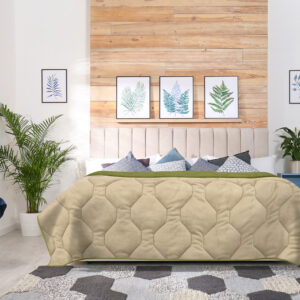 Pilota cocolino Alcam Naturel 200x220 cm 250g/mp catifelata si respirabila pentru un somn odihnitor - imagine 1