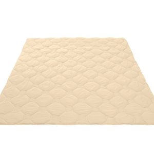 Pilota cocolino Alcam Red Rosa 180x200 cm 250g/mp respirabil matlasata cu umplutura siliconica - imagine 5