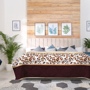 Pilota cocolino Alcam Retro 180x200 cm 250g/mp catifelata si respirabila cu umplutura siliconica