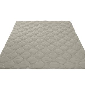 Pilota Cocolino Alcam Vision 200x220 cm 250g/mp Fleece si Microfibra Gri pentru Somn Confortabil - imagine 5