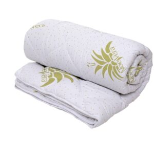 Pilota de iarna Aloe Vera Essence microfibra matlasata 180x200 cm 350g/mp calduroasa si confortabila