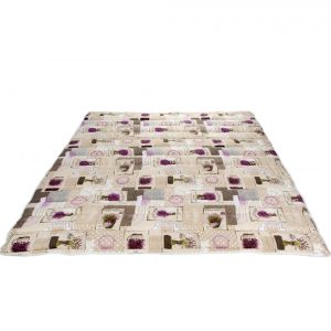 Pilota de vara Alcam Lavanda 140x200 cm microfibra matlasata 150g/mp usoara si aerata pentru nopti racoroase - imagine 3
