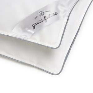 Pilota Feeling 200x220 cm 100% puf de gâscă pentru somn confortabil, țesătură bumbac, fabricată în România - imagine 5