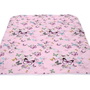 Pilota Mariposa 200x220 cm microfibra matlasata 250g/mp design colorat pentru confort termic - imagine 4