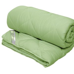 Pilota matlasata Bamboo Sense 140x200 cm din bambus si fibra siliconica, 300gr/mp pentru un somn odihnitor - imagine 2