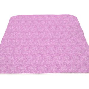 Pilota Pink 210x240 cm din microfibra matlasata, calduroasa si confortabila, 350g/mp - imagine 3