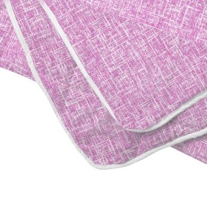 Pilota Pink 210x240 cm din microfibra matlasata, calduroasa si confortabila, 350g/mp - imagine 4