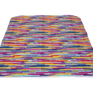Pilota Rainbow 200x220 cm din microfibra matlasată cu umplutură siliconică, 250g/mp - confort și prospețime pentru dormitor - imagine 4