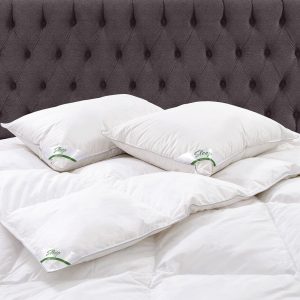 Pilota Sleep by Green Future 140x200 cm puf si pana de gasca, bumbac 100%, usoara si pufoasa, mentine temperatura constanta - imagine 6