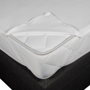 Protectie saltea impermeabila Green Future 160x190 cm 100% Microfibra pentru confort si protectie saltea - imagine 3