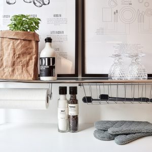 Raft pentru bucătărie Wenko Exquisite metal cromat 93x30x21.5 cm organizare eficientă spațiu - imagine 4