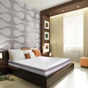 Saltea Argentum Healthguard Memory Ortopedică 180x190 cm cu Ioni de Argint, Spumă Elastice și Ventilare 3D pentru Somn Sănătos