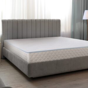 Saltea Argentum Therapy Memory Pocket 120x200 cm cu Ioni de Argint, Super Ortopedica, 7 Zone, Husa Antibacteriana, Confort Termic, Green Future
