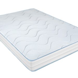 Saltea Argentum Therapy PLUS 180x200 cm cu 14+6 cm Memory Arctic Gel, Husa cu Ioni de Argint, 7 Zone de Confort, Super Ortopedica si Anatomica - imagine 2