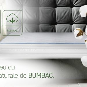 Saltea Argentum Therapy PLUS 90x200 cm Super Ortopedică cu 14+6 cm Memory Arctic Gel și Ioni de Argint, 7 Zone de Confort, Anatomica și Durabilă - imagine 5