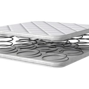 Saltea copii Value Fiber cu arcuri Bonnell 60x120 cm H 10 cm hipoalergenică pentru confort și igienă - imagine 3