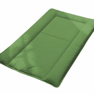 Saltea de infasat Travel Premium 48x78 cm hipoalergenica pliabila verde pentru bebelusi - imagine 4