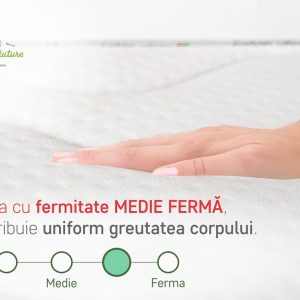 Saltea Green Future Hotel Line Memory Pocket 7 Zone 160x200x25 cm Hipoalergenica cu Arcuri Pocket si Spuma Memory pentru Confort Optimal - imagine 9