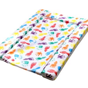 Saltea infasat L 50x71 cm PVC lavabil Bebeluca Play Time pentru schimbarea bebelusului in siguranta si confort - imagine 4