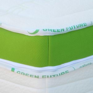 Saltea Green Future Nature Bamboo 160x200 cm cu spumă Memory și Latex pentru confort ortopedic și ergonomic - imagine 4